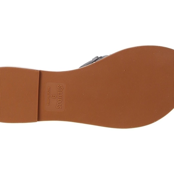 Soludos Women's Rose Woven Sandal 6 Black Slip on Vacation Minimalist Casual - Picture 3 of 10